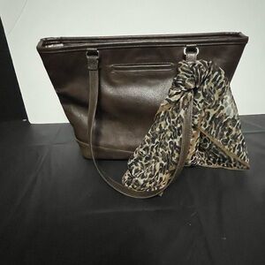 Thirty One Brown Tote Bag